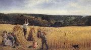 Richard Redgrave,RA The Valleys also stand Thick with Corn:Psalm LXV USA oil painting artist